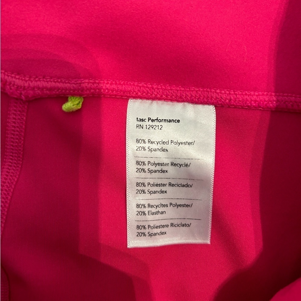 tasc Sculptive 7/8 Pocket Legging‎ Pink Size XL EUC - Picture 6 of 16